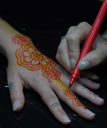 Freehand drawing process