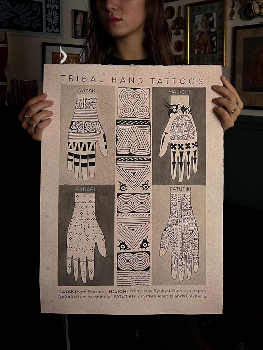 Print 'Tribal hand tattoos'